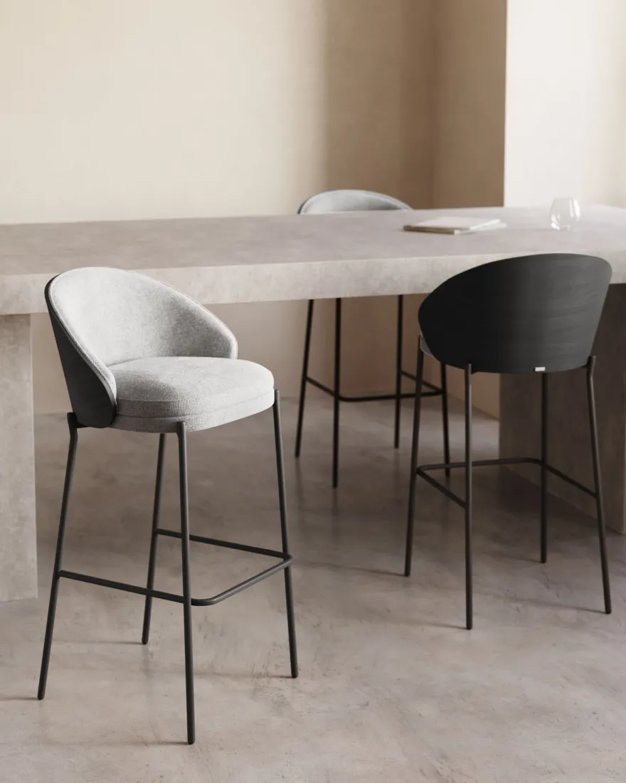 Kave Home Eamy Hoog Barstoel