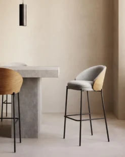 Kave Home Eamy Hoog Barstoel