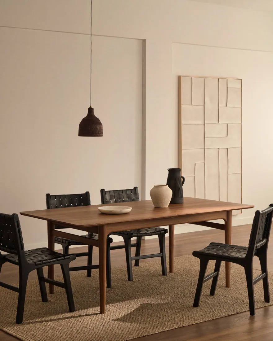Kave Home Elan Uitschuifbare Eettafel