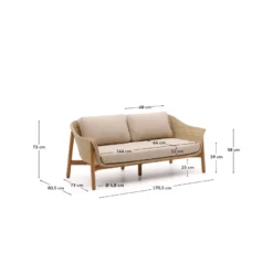 Kave Home Galea Tuinbank