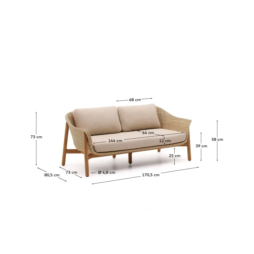 Kave Home Galea Tuinbank