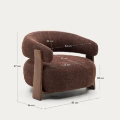 Kave Home Granite Fauteuil
