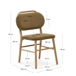 Kave Home Helda Eetkamerstoel