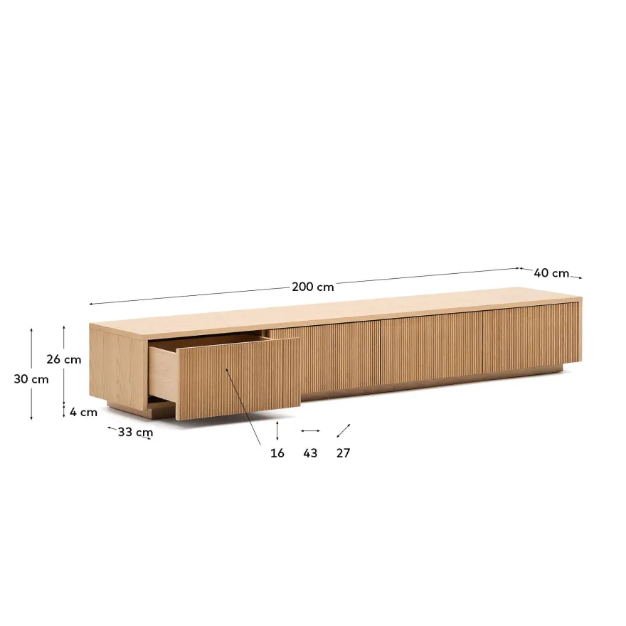 Kave Home Helvine Tv-meubel