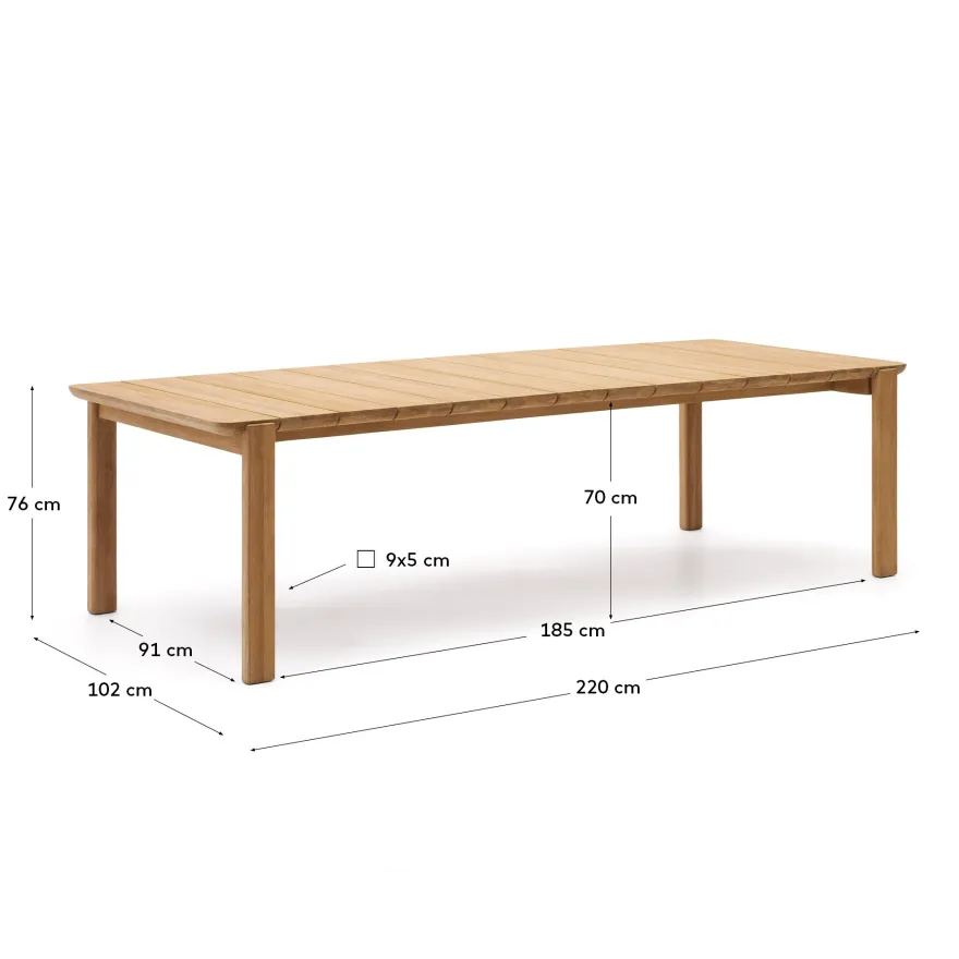 Kave Home Icaro Tuintafel