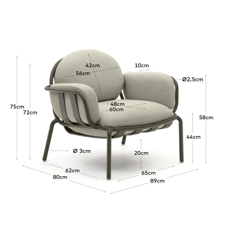 Kave Home Joncols Outdoor Fauteuil