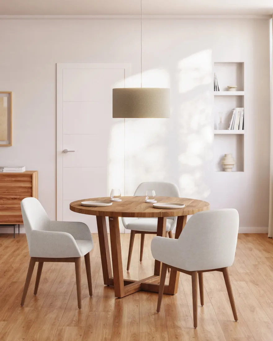 Kave Home Konna Essenhout Eetkamerstoel