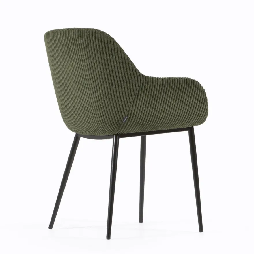 Kave Home Konna Staal Eetkamerstoel