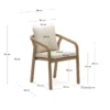 Kave Home Malaret Tuinstoel