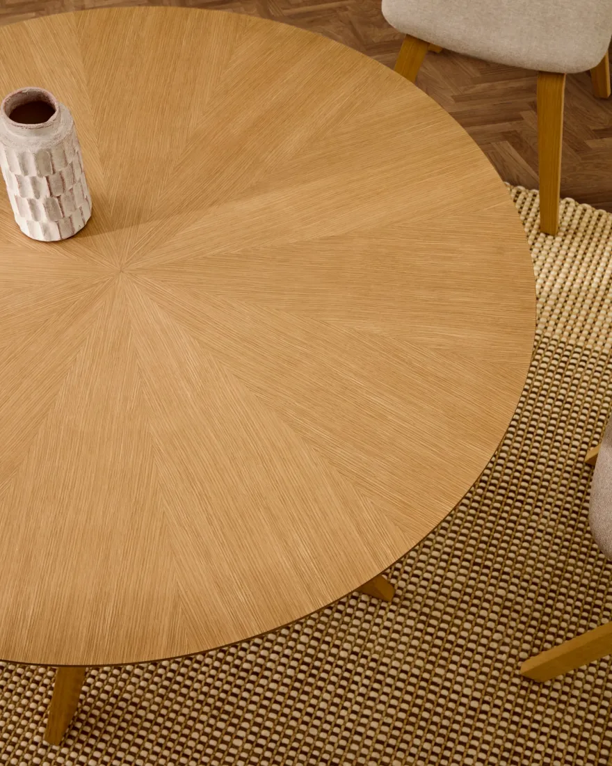 Kave Home Naanim Naturel Eettafel