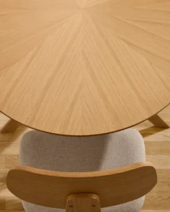 Kave Home Naanim Naturel Eettafel