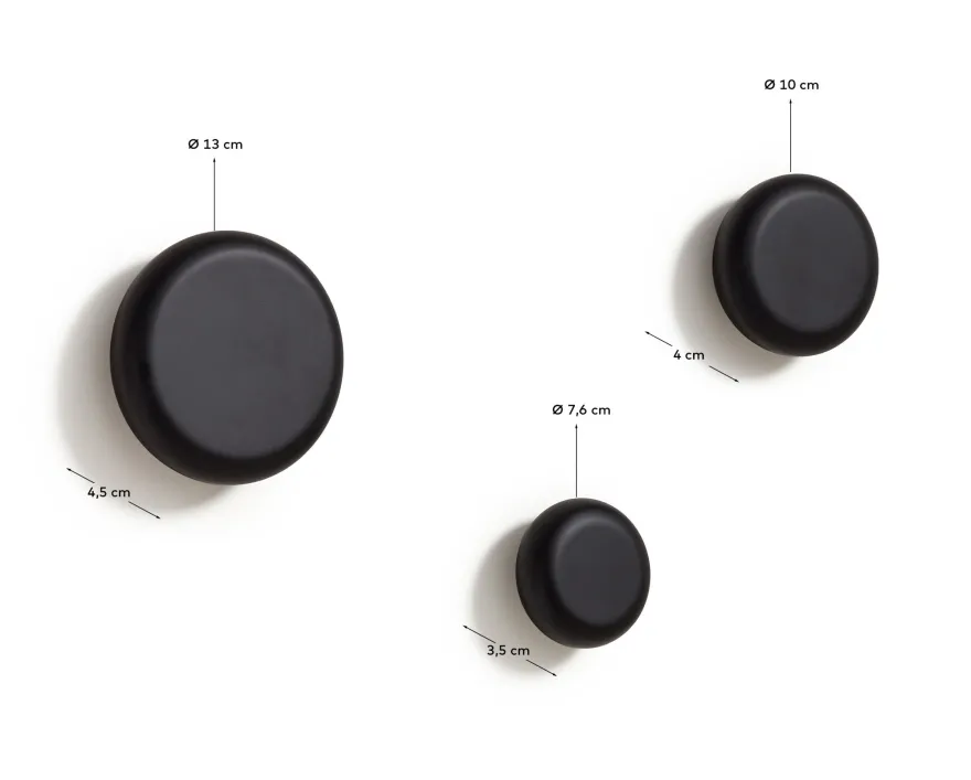 Kave Home Nadue (Set 3) Kapstok