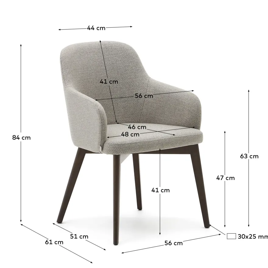Kave Home Nelida Eetkamerstoel