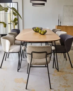 Kave Home Novaks Uitschuifbare Eettafel