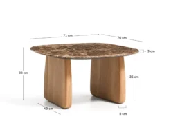 Kave Home Pirita Bijzettafel