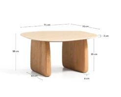 Kave Home Pirita Bijzettafel