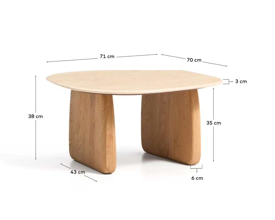 Kave Home Pirita Bijzettafel