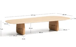 Kave Home Pirita Salontafel