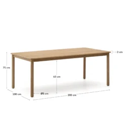 Kave Home Sori Outdoor Eettafel