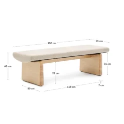 Kave Home Topaz Bankje