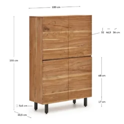 Kave Home Uxue Highboard