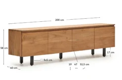 Kave Home Uxue Tv-meubel