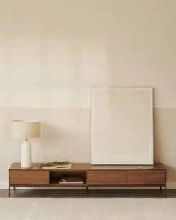 Kave Home Vedrana Walnoot Tv-meubel