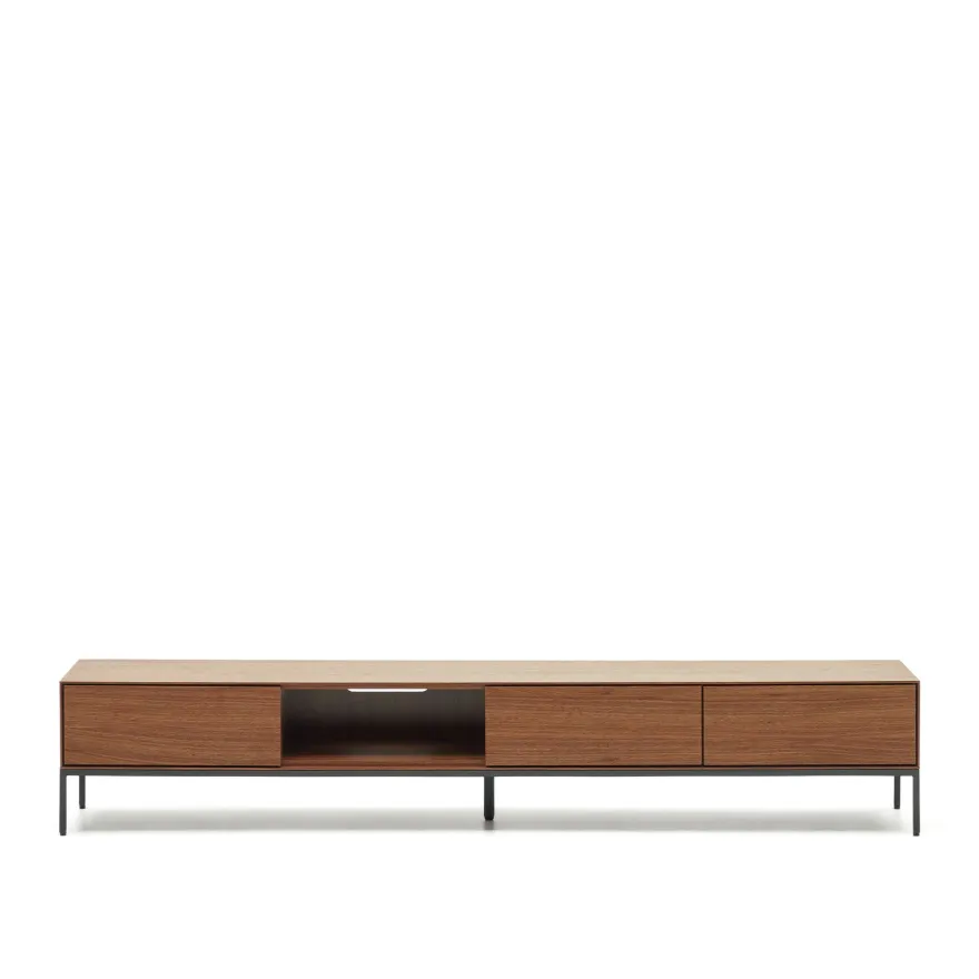 Kave Home Vedrana Walnoot Tv-meubel