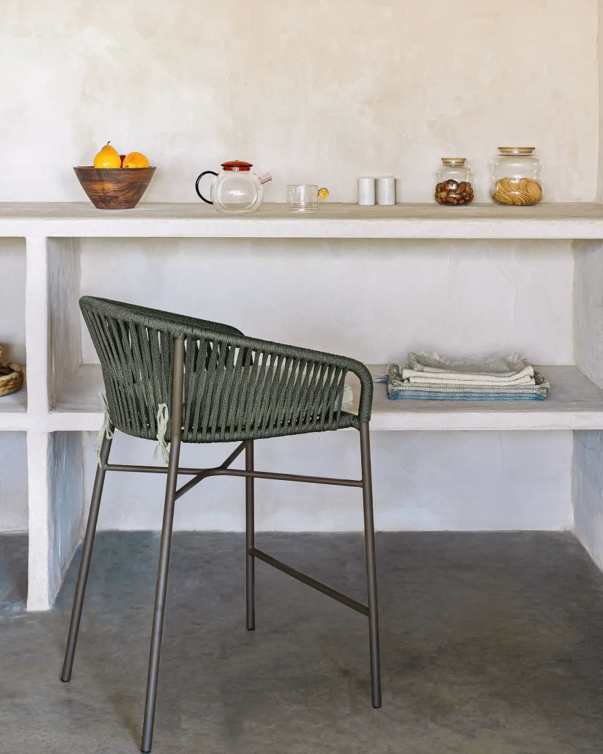 Kave Home Yanet Lage Tuin Barkruk