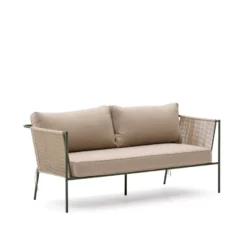 Kave Home Zivia Outdoor 3-Zitsbank