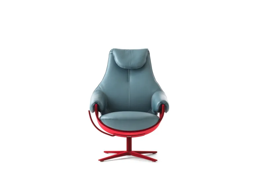 Leolux Cream Fauteuil