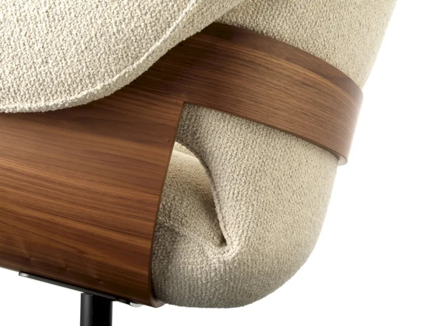 Leolux Cream Fauteuil
