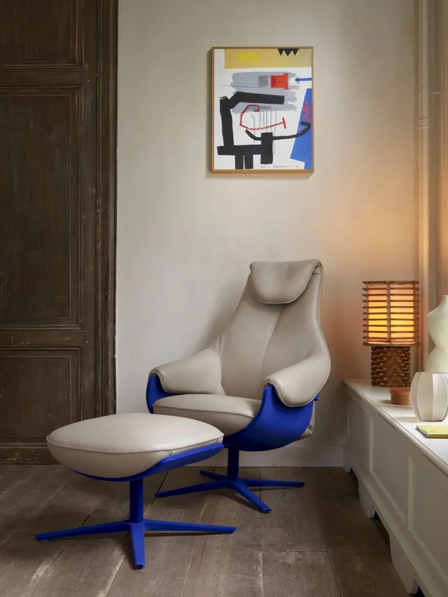Leolux Cream Fauteuil