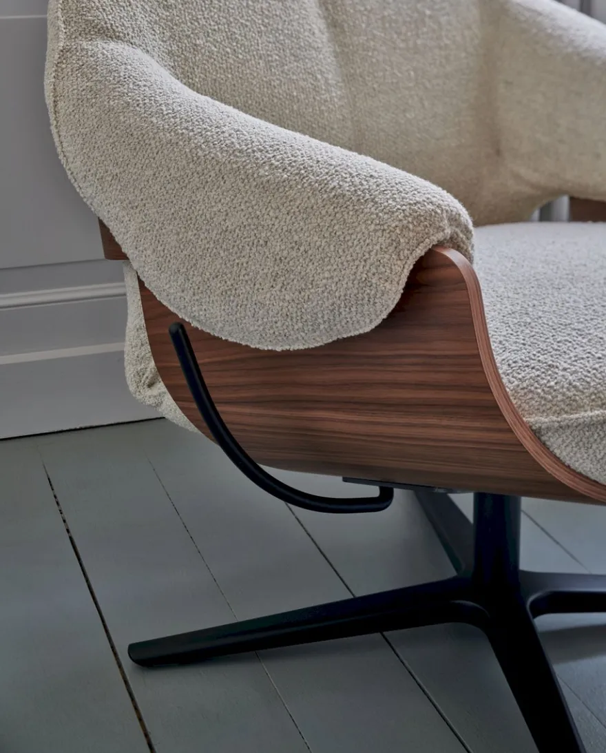 Leolux Cream Fauteuil