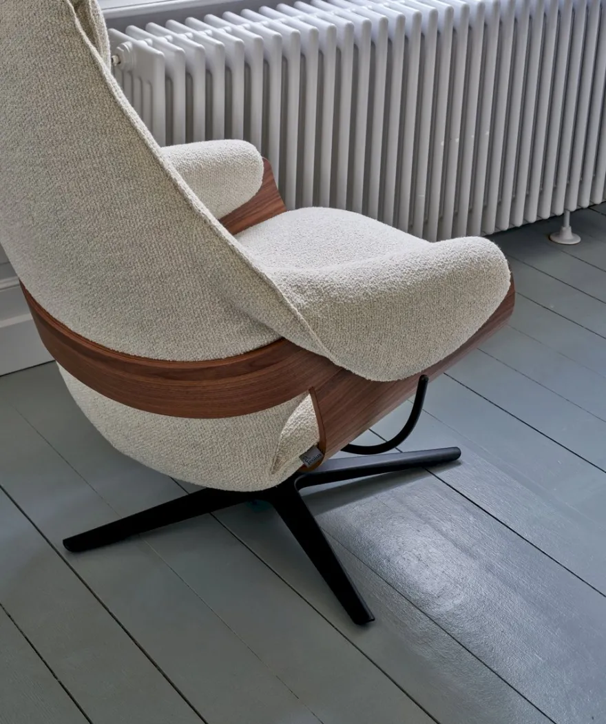 Leolux Cream Fauteuil