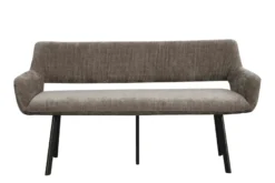LOTS Vito Dark Beige Eetkamerbank