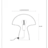 Lucide Fungo Tafellamp