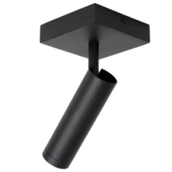Lucide Grado Zwart Plafondspot