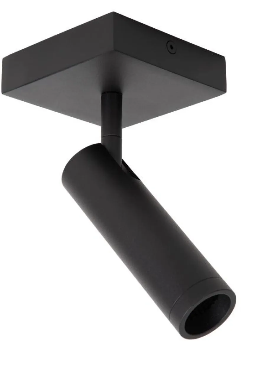 Lucide Grado Zwart Plafondspot