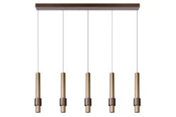 Lucide Margary Koffie Hanglamp