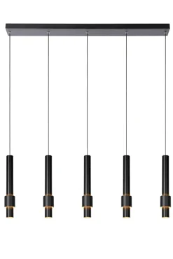 Lucide Margary Zwart Hanglamp