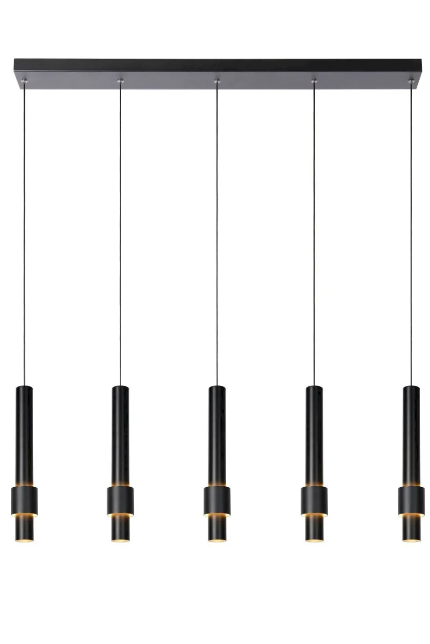 Lucide Margary Zwart Hanglamp