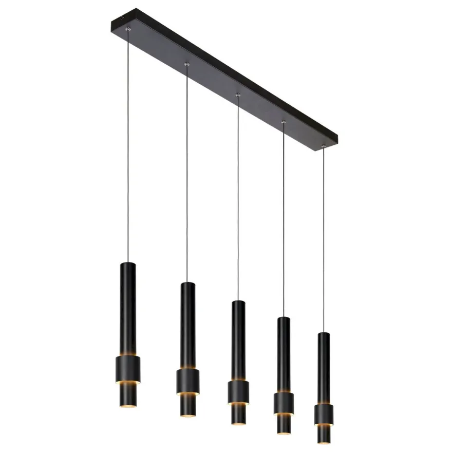 Lucide Margary Zwart Hanglamp