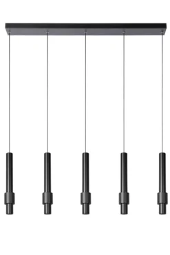 Lucide Margary Zwart Hanglamp