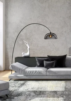 Lucide Mesh Boog Vloerlamp