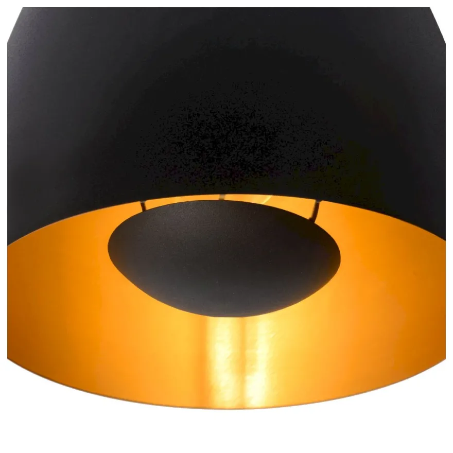 Lucide Nolan Zwart Hanglamp