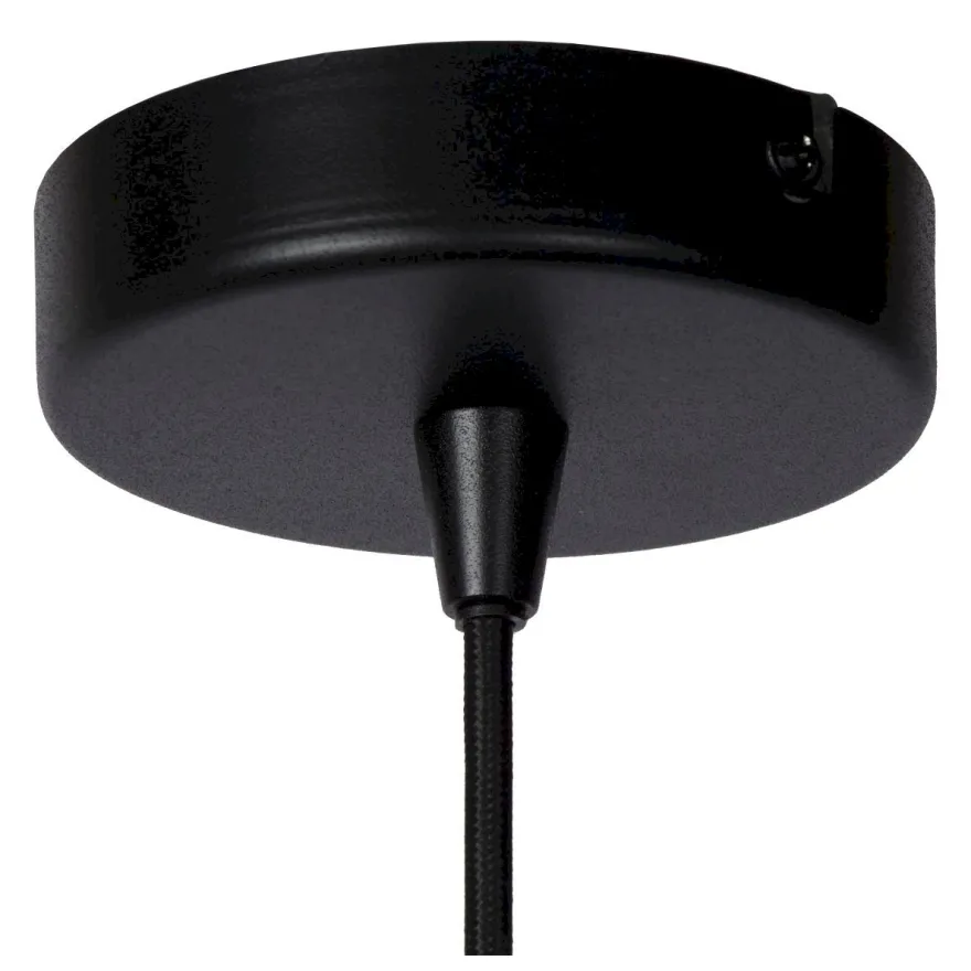 Lucide Nolan Zwart Hanglamp