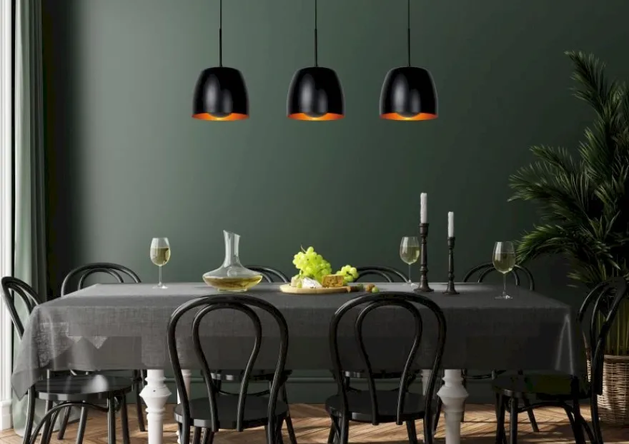 Lucide Nolan Zwart Hanglamp