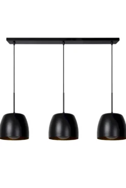 Lucide Nolan Zwart Hanglamp