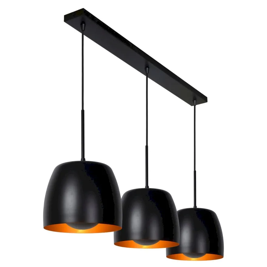 Lucide Nolan Zwart Hanglamp